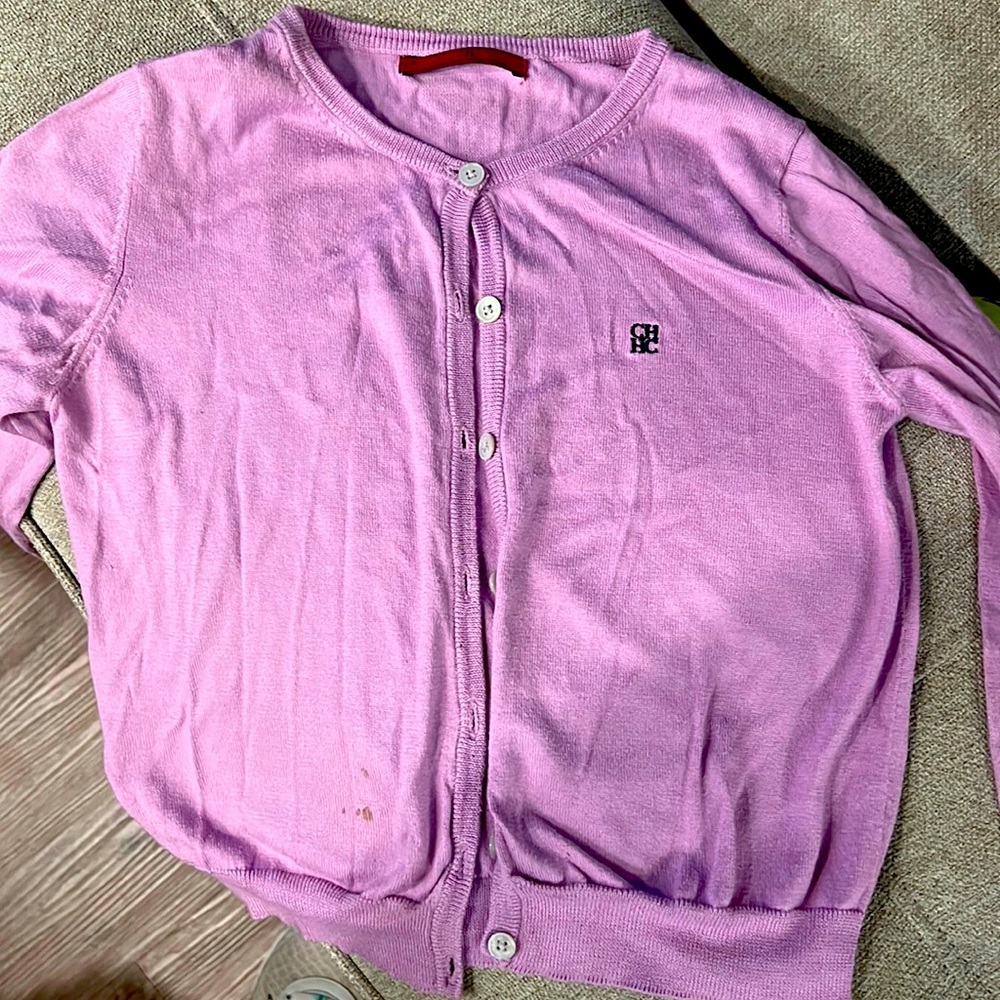 10-12 years old girl Carolina Herrera sweater
